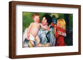 After the Bath-Mary Cassatt-Framed Art Print