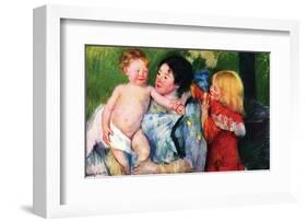 After the Bath-Mary Cassatt-Framed Art Print