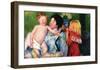 After the Bath-Mary Cassatt-Framed Art Print