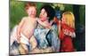 After the Bath-Mary Cassatt-Mounted Art Print