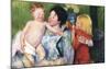 After the Bath-Mary Cassatt-Mounted Art Print