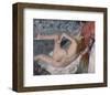 After the Bath-Edgar Degas-Framed Art Print