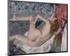 After the Bath-Edgar Degas-Mounted Art Print