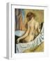 After the Bath-Edgar Degas-Framed Giclee Print