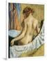 After the Bath-Edgar Degas-Framed Giclee Print