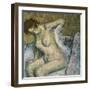 After the Bath-Edgar Degas-Framed Giclee Print