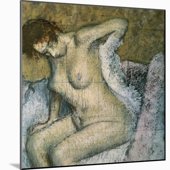 After the Bath-Edgar Degas-Mounted Giclee Print