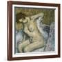 After the Bath-Edgar Degas-Framed Giclee Print