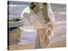 After the Bath-Joaquín Sorolla y Bastida-Stretched Canvas