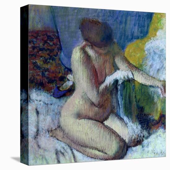 After the Bath-Edgar Degas-Stretched Canvas