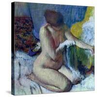 After the Bath-Edgar Degas-Stretched Canvas