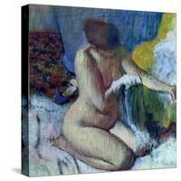 After the Bath-Edgar Degas-Stretched Canvas