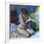 After the Bath-Edgar Degas-Framed Giclee Print