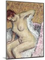 After the Bath-Edgar Degas-Mounted Giclee Print