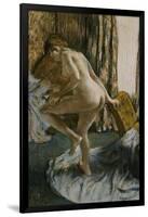 After the Bath-Edgar Degas-Framed Giclee Print