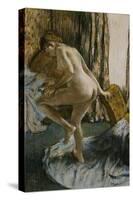 After the Bath-Edgar Degas-Stretched Canvas