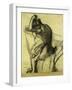 After the Bath-Edgar Degas-Framed Giclee Print