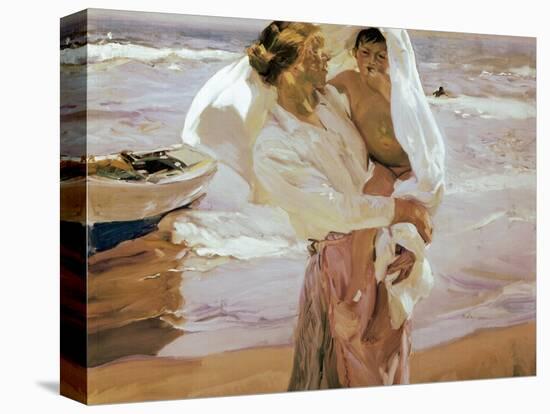 After the Bath-Joaqu?n Sorolla y Bastida-Stretched Canvas