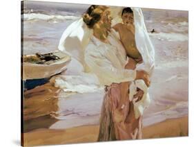 After the Bath-Joaqu?n Sorolla y Bastida-Stretched Canvas