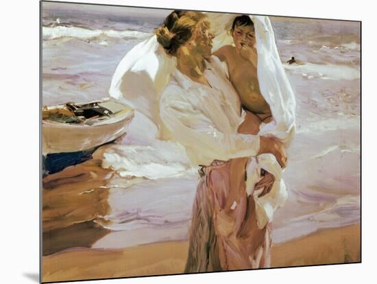 After the Bath-Joaqu?n Sorolla y Bastida-Mounted Art Print