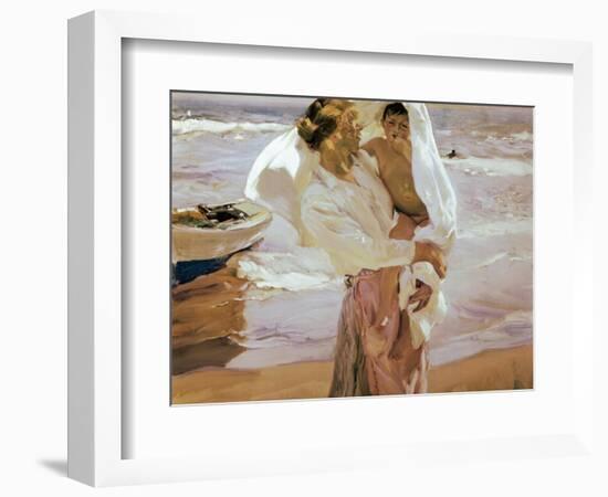 After the Bath-Joaqu?n Sorolla y Bastida-Framed Art Print