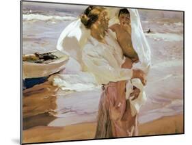 After the Bath-Joaqu?n Sorolla y Bastida-Mounted Art Print