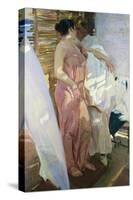 After the Bath-Joaquín Sorolla y Bastida-Stretched Canvas