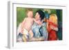 After the Bath-Mary Cassatt-Framed Art Print