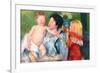 After the Bath-Mary Cassatt-Framed Premium Giclee Print