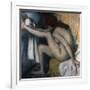 After the Bath-Edgar Degas-Framed Giclee Print