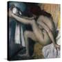 After the Bath-Edgar Degas-Stretched Canvas