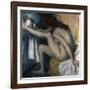 After the Bath-Edgar Degas-Framed Giclee Print