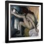 After the Bath-Edgar Degas-Framed Giclee Print