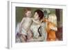 After the Bath-Mary Cassatt-Framed Giclee Print