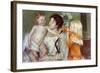 After the Bath-Mary Cassatt-Framed Giclee Print