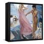 After the Bath-Joaquín Sorolla y Bastida-Framed Stretched Canvas