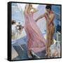 After the Bath-Joaquín Sorolla y Bastida-Framed Stretched Canvas