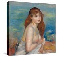 After the Bath-Pierre-Auguste Renoir-Stretched Canvas