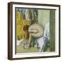 After the Bath-Edgar Degas-Framed Giclee Print