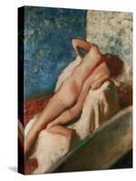 After the Bath-Edgar Degas-Stretched Canvas