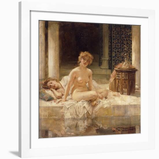 After the Bath-Leon Francois Comerre-Framed Giclee Print