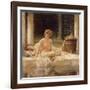 After the Bath-Leon Francois Comerre-Framed Giclee Print