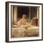 After the Bath-Leon Francois Comerre-Framed Giclee Print