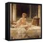 After the Bath-Leon Francois Comerre-Framed Stretched Canvas