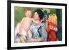 After The Bath-Mary Cassatt-Framed Premium Giclee Print