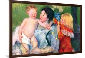 After The Bath-Mary Cassatt-Framed Art Print