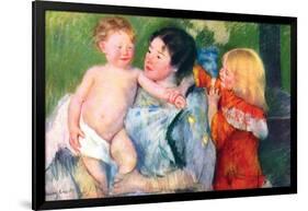 After The Bath-Mary Cassatt-Framed Art Print