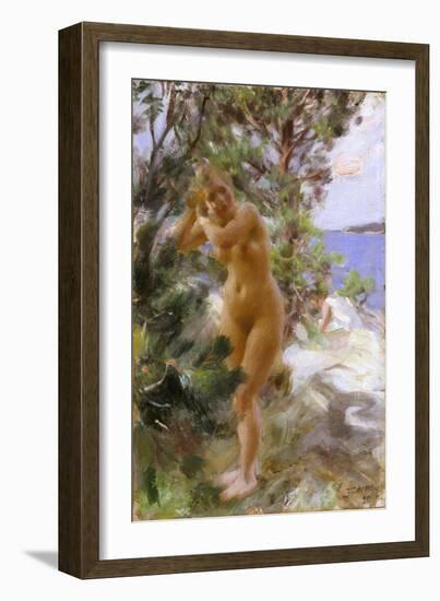 After the Bath-Anders Leonard Zorn-Framed Giclee Print