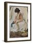 After the Bath-Elena Polenova-Framed Giclee Print