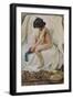 After the Bath-Elena Polenova-Framed Giclee Print